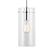 Chrome Pendant Lights Kitchen Island - Large Clear Glass Pendant Light Fixture