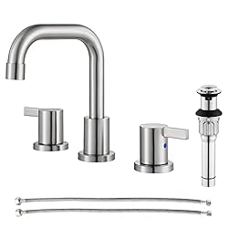 PARLOS Two-Handle Widespread Bathroom Faucet with