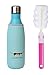 A Lazy Dog Vacuum Insulated Water Bottle 17 Oz Double Walled Stainless Steel Cola Shape Water Bottle Outdoor Sports