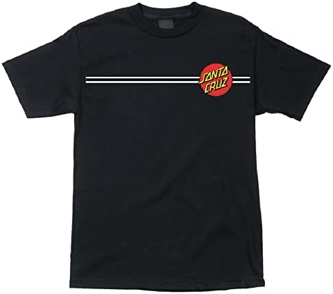 blind Tシャツ powell santa cruz buttstain SANTA CRUZ Classic Dot Chest S/S Lightweight T-Shirt Black Sm Mens