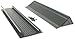 M-D Building Products 28571 13-Inch Flap and Hood Mail Slot,Black