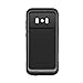 Lifeproof FRĒ SERIES Waterproof Case for Samsung Galaxy S8 (ONLY) - Retail Packaging - ASPHALT (BLACK/DARK GREY)