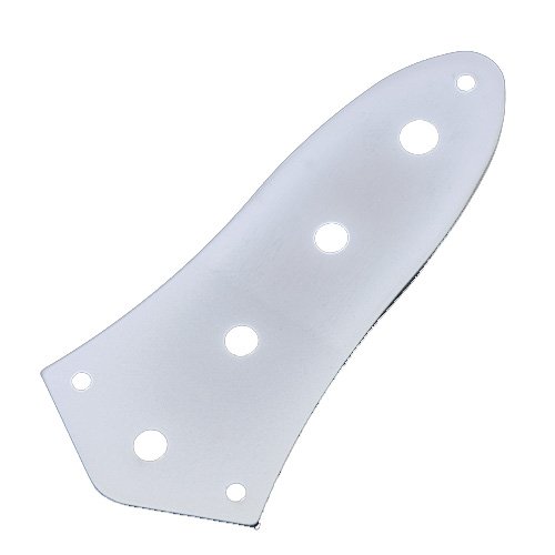 Kmise a0080 1 piece nc-01 jazz bass control plate chrom…