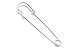 Officepal 2.76 inches Heavy Duty Safety Pins in a Box Container, Large, Extra Strong Steel Metal Spring Lock Pin Fasteners for Quilting, Blankets, Crafts, Clothing, Upholstery (30 Count)