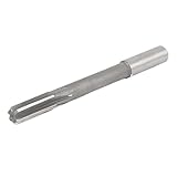 uxcell 105mm Long 3/8 Inch Cutting Dia 6 Flutes Straight Shank Machine Chucking Reamer