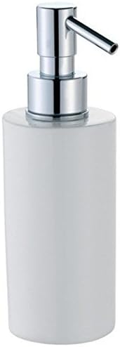 BA Tratto Ceramic Pump Soap Lotion Dispenser Bath or Kitchen - Brass Chrome