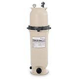 Pentair 160317 Clean & Clear Fiberglass Reinforced Polypropylene Tank Cartridge Pool Filter, 150 Square Feet, 150 GPM (Residential)