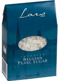 Lars Own Imported Belgian Pearl Sugar Weighing Each, 8 Oz, (Pack of 6) by Lars' Own