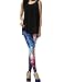 Pink Wind Ladies Sexy Galaxy Space Print Leggings Pant Stretch Tights (One Size, Galaxy 1)