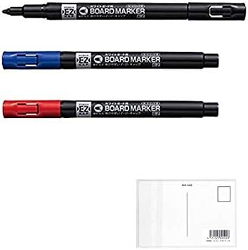 Amazon ゼブラ ホワイトボードマーカーｅｚ 細字 丸芯 Yyss17 黒 青 赤 セット 画材屋ドットコム ポストカードａ ホワイトボード用 文房具 オフィス用品