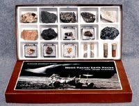 Moon Rocks Earth Rocks with Book