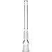 12-176 SCIENTIFIC LAB GLASSWARE STEM 14MM BY 14MM STEM STANDARD DIFFUSER CLEAR 4