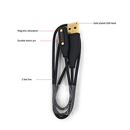 LeoTube Premium Replacement Magnetic Charging Cable Compatible