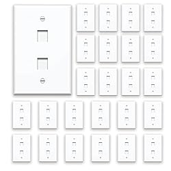 Legrand - OnQ 1 Gang 2 Port Keystone Wall