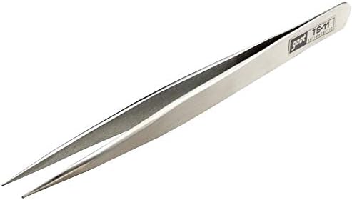 Goot Precision Tweezers Fine Curved Tip Type TS-15 New Japan