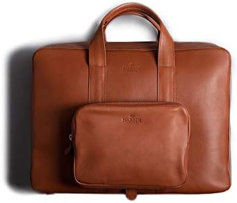 Work Briefcase with Tech Dopp Kit Insert (Black)