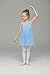 Girls' Flutter Sleeve Skirted Leotard