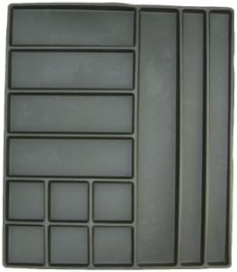 Protoco 3022  Tool Box Drawer Tray 13 Compartments, 25.125-Inch x 29-Inch x 1/2-Inch