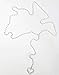 Women Sexy Heart-shaped Beach Bikini Crystal Dance Silver Belly Chain Body Chain Jewelry
