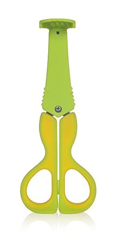 Kidsme 3-in-1 Food Scissors, Green