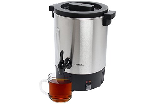 Click Here to See More Images Cafe Amoroso Stainless Steel 50 Cup 950 Watt Commercial Water Boiler