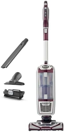 Shark NV752 Rotator Powered Lift-Away TruePet Upright Vacuum with HEPA Filter, Large Dust Cup Capacity, LED Headlights, Upholstery Tool, Perfect Pet Power Brush & Crevice Tool, Bordeaux