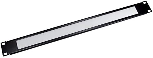 CDL Micro 19" Server Cabinet Brush Blanking Plate 1U for Server Network Rack Mount - White