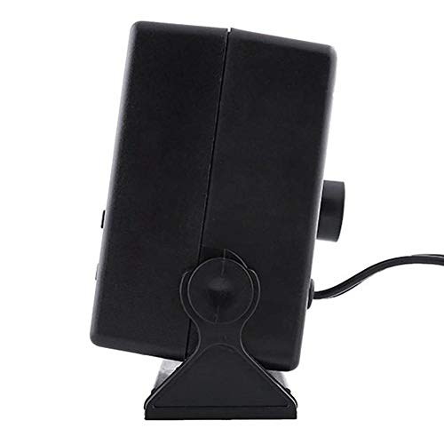 S WIDEN ELECTRIC Universal DC12V Car Fan Heater, Portable Window Defroster Vehicle Heater Cooling and Heating 2 in 1 Fan
