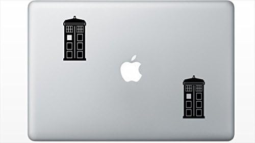 Dr Who Tardis HenryDecal5550774 Set Of Two (2x) , Decal , Sticker , Laptop , Ipad , Car , Truck