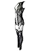 YELETE Killer Leg Women One, Scoop Neckline Lavish Lace Full Body, Size One Size