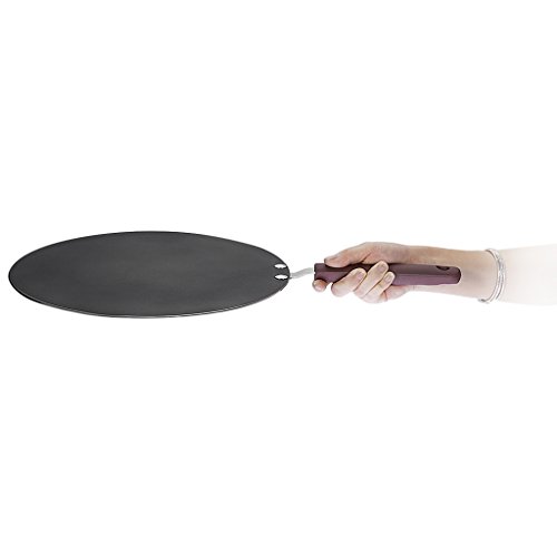 Blesiya 30cm Dosa Tava Frying Pan, Pancake, Rotti Bread Maker, Egg Fryer,Flat Bread