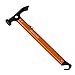 Hikemax Lightweight Outdoor Camping Hammer Aluminum Tent Hammer with Tent Stake Remover, 13-Ounce, Orange