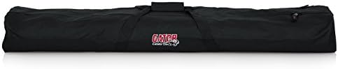 Gator 2-Pack Speaker Stand Bags – Holds Up To 50-Inch Stands, Durable Nylon Carry Case