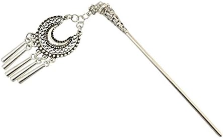 レトロ シック ボビーピン かんざし タッセルヘアピン シルバー 着物似合い タイプ２ 銀 全3タイプ 店内全品対象 ギフト