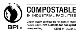 HARVEST PACK 12 oz Compostable Disposable Paper Bowls, Made from Eco-Friendly Plant Fibers [100 COUNT] - Thumbnail 5
