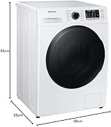 Samsung Series 5 WD80TA046BE/EU Washer Dryer 8kg 5kg 1400rpm White view 9