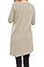iGENJUN Fall Sweaters for Women 2022 Long Sleeve Dress for Women Casual Button Side Beige Dress Plus Size Dress Sweater Dress Midi Mini Fall Dress Homecoming Dresses,XL,Beige