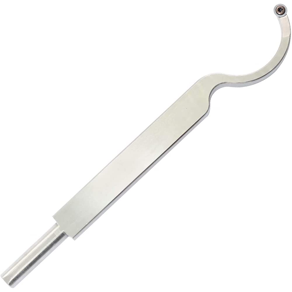 CENPEK Wood Turning Tool Carbide Tipped Lathe Chisel Tool Bar with 8.9mm Round Carbide Insert Cutter for Wood Hobbyist or DIY or Carpenter