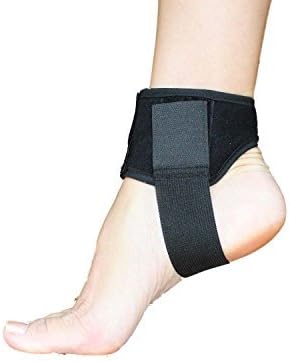 Comfort Plantar Fasciitis Active Support Wrap Strap Adjustable Tendon Achilles Ankle Brace Support (Large (M 12+, W 11.5+))