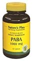 Paba 1,000mg Time Release Nature's Plus 60 Sustained Release Tablet