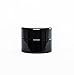 ultravioLeaf 5 ml (0.17 fl oz) Palm Size Black Ultraviolet Glass Screw Top Jar 3-Pack