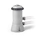 Intex Krystal Clear Cartridge Filter Pump for Above Ground Pools, 1000 GPH Pump Flow Rate, 110-120V with GFCI primary