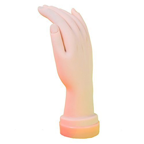 Generic Movable False Hand Nail Art Display Show Practice Tool