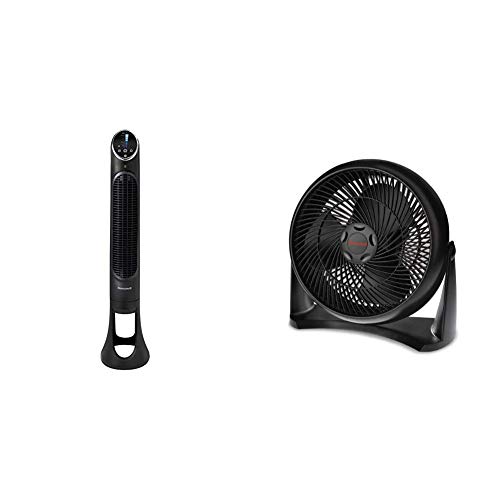 Honeywell QuietSet Whole Room Tower FanBlack, HYF290B, Black, Black