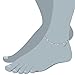 Braided Bead And Snake Style Chain Anklet In Sterling Silver, 10