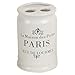 Home Basics French Provincial Paris 4 Piece Bath Bathroom Accessory Set (White)