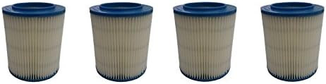 4 Filter for Craftsman 17816 Wet Dry Vac Red Stripe Fine Dust Ridgid Replacement