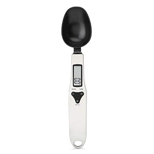 Electronic Weighted Spoon Scales Digital Weight Grams Stainless Steel