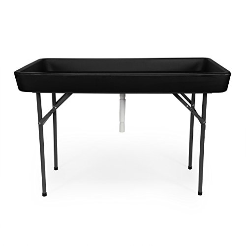 Picnic Tables Tables RecPro 6 Foot Cooler Ice Table Party Ice Folding Table with Matching Skirt