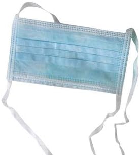 Disposable Face Mask/Surgical 3 Layer Tie On Face Mask - (Pack Of 50pcs)